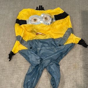 Blow up minion costume